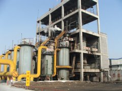 兩段式煤氣發(fā)生爐冷煤氣站